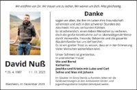 eine Anzeige